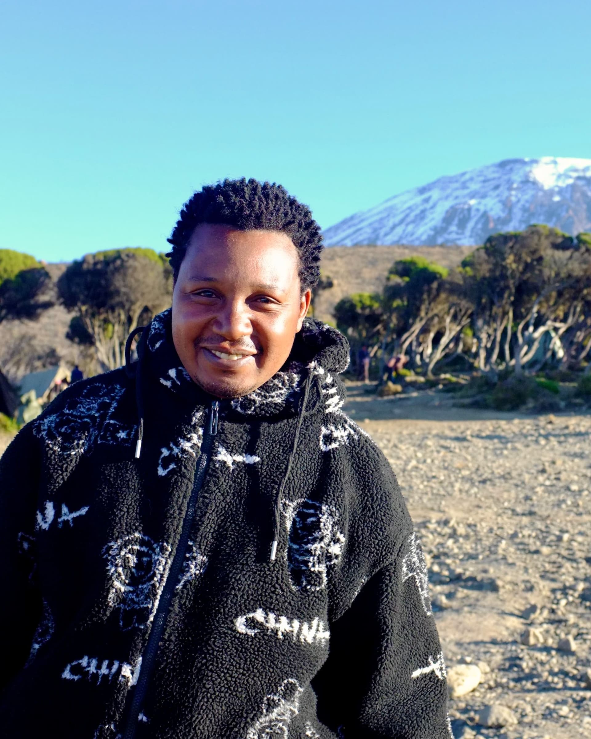 Ombeni, founder and lead guide of Trust Tours & Safaris