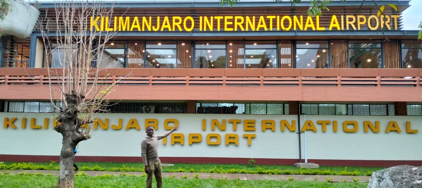Kilimanjaro International Airport, where your Trust Tours representative meets you